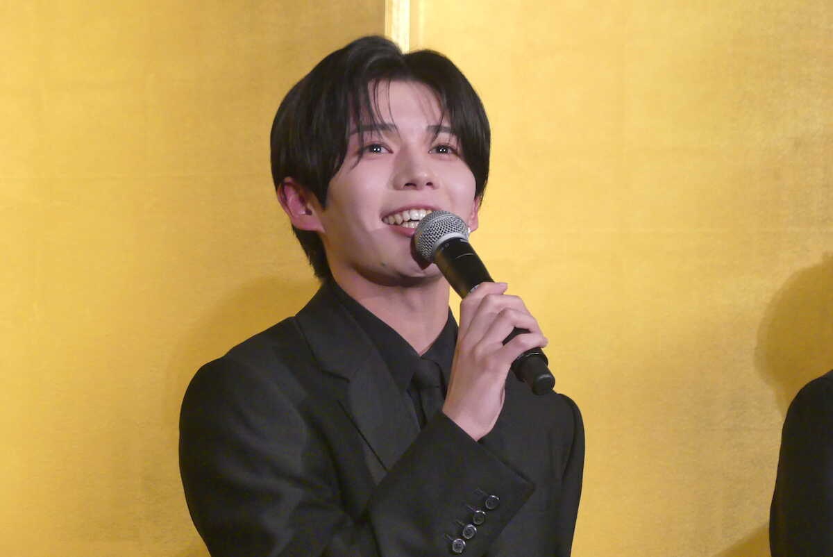 なにわ男子・長尾謙杜「僕はこの映画のヒロイン」 美しすぎる女装姿にイモトアヤコも絶賛!