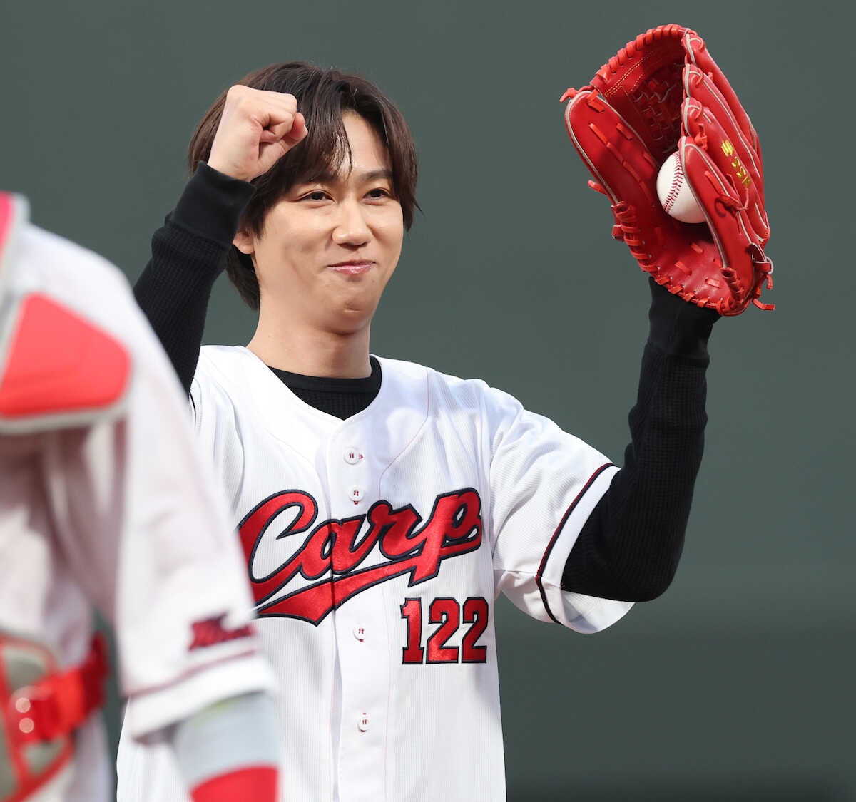 阿部亮平、ノーバンストライク投球「リスペクトを忘れない気持ちで」背番号122で大役