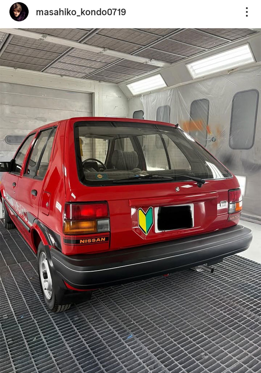 近藤真彦「やっぱりマッチのマーチ!」 あのCMから42年、伝説の名車を長男に継承へ!?