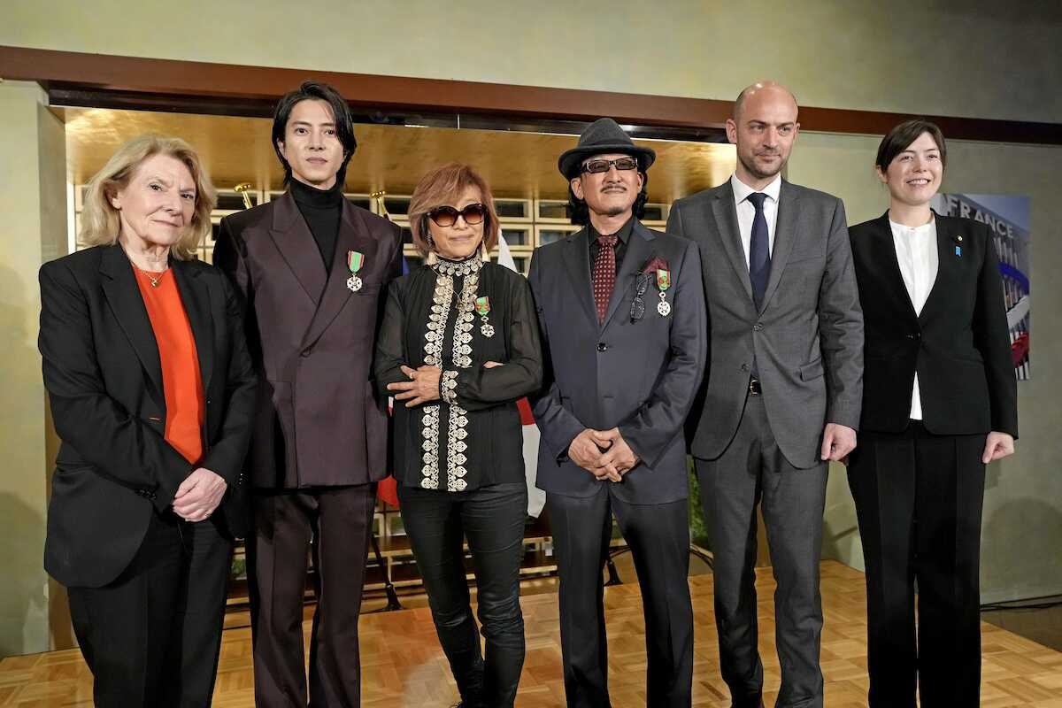 山下智久に仏国家勲章、人気漫画「神の雫」を通じて日仏友好に貢献 作品通じて「文化そのものだと」