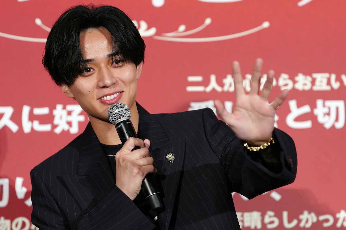 永瀬廉、髙橋海人のソワソワ感想に笑顔 「格好良いシーンは離れて見るみたい」