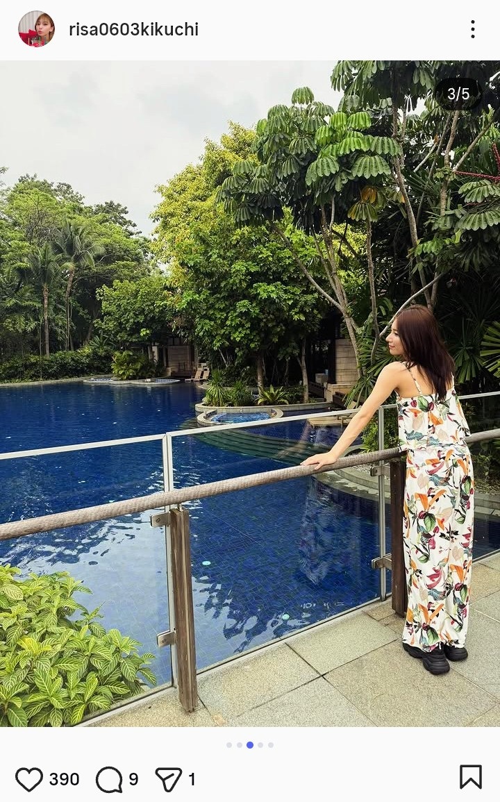 城島茂、家族でシンガポールを満喫! 25歳下の妻・菊池梨沙が「重い腰を上げて」決行した豪華旅行を報告