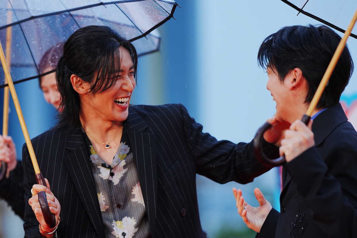 目黒蓮、カナダから一時帰国し主演映画イベントに登場 「届けられると思うとうれしくて」