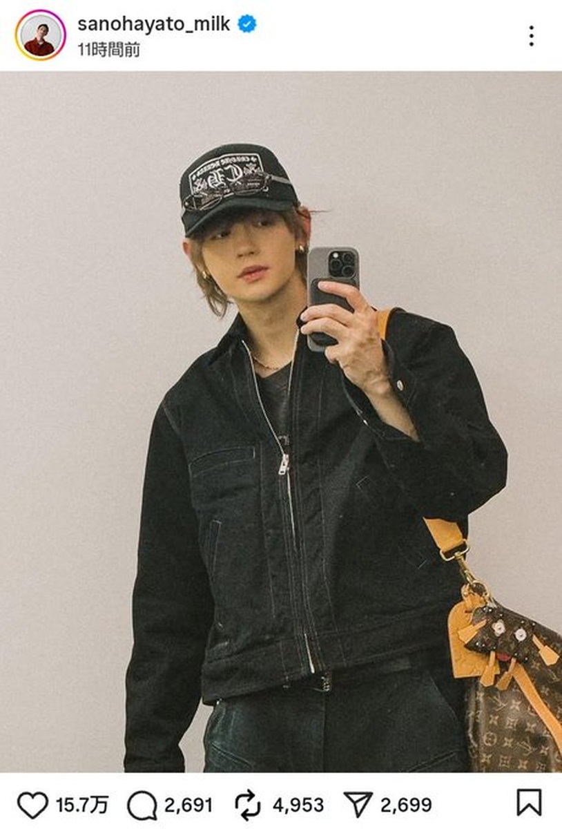 佐野勇斗、髪色チェンジ!イメチェン報告にファン歓喜「髪色似合ってる」「イケメンすぎんか」の声