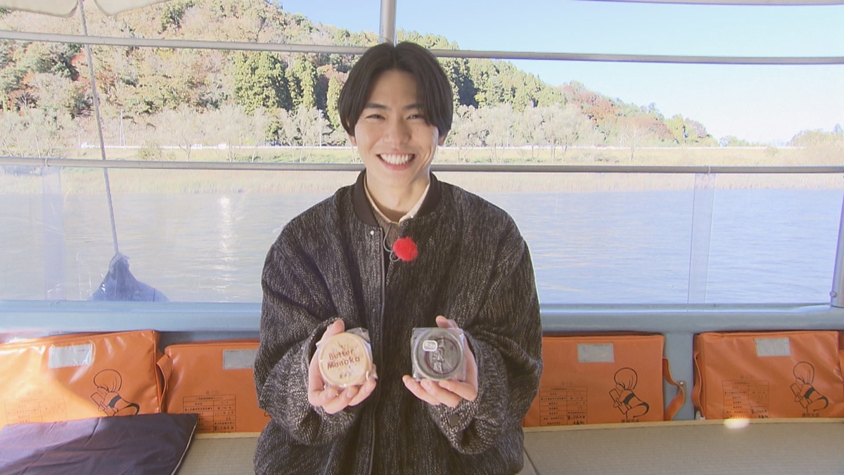 【IMP.通信】影山拓也、まるで海外!?舟下りを初体験!船上でのおやつタイムに絶叫「うま!」