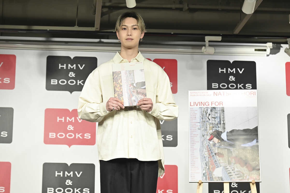 FANTASTICS堀夏喜、初写真集で“冷水シャワー”の洗礼!パリの朝に悶絶「1日震えていた」