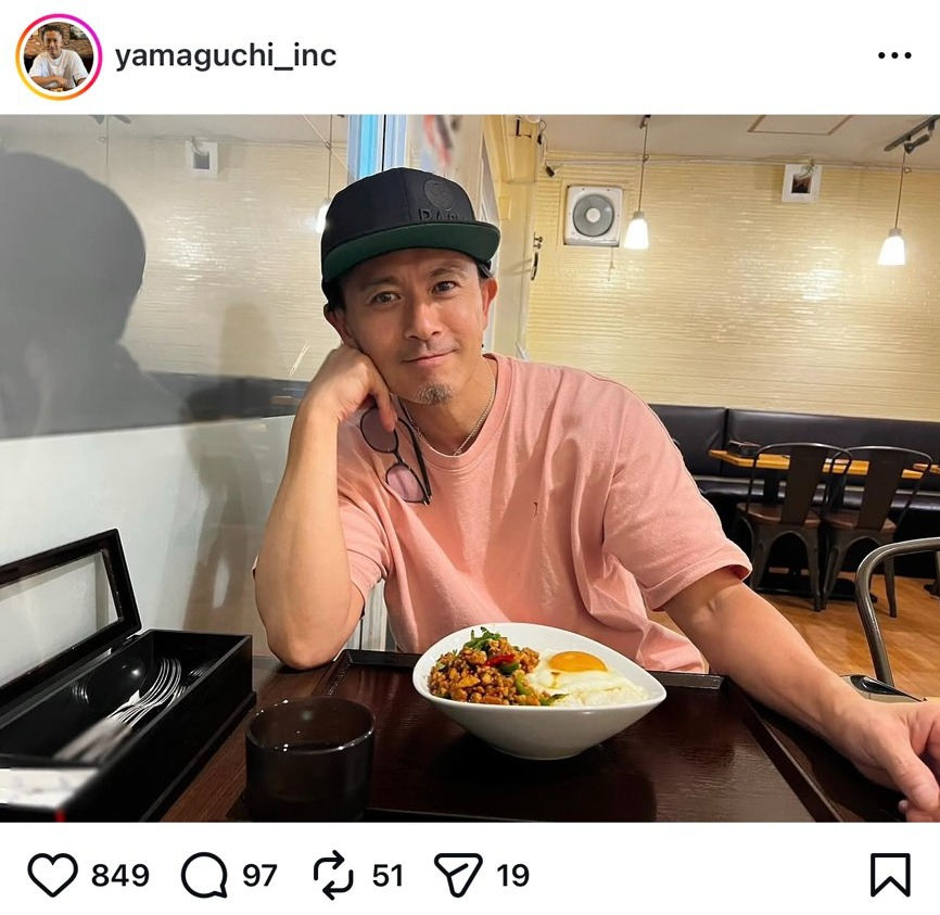 山口達也さん、公式インスタの開設を報告 YouTubeに続きSNSでの発信活動本格化