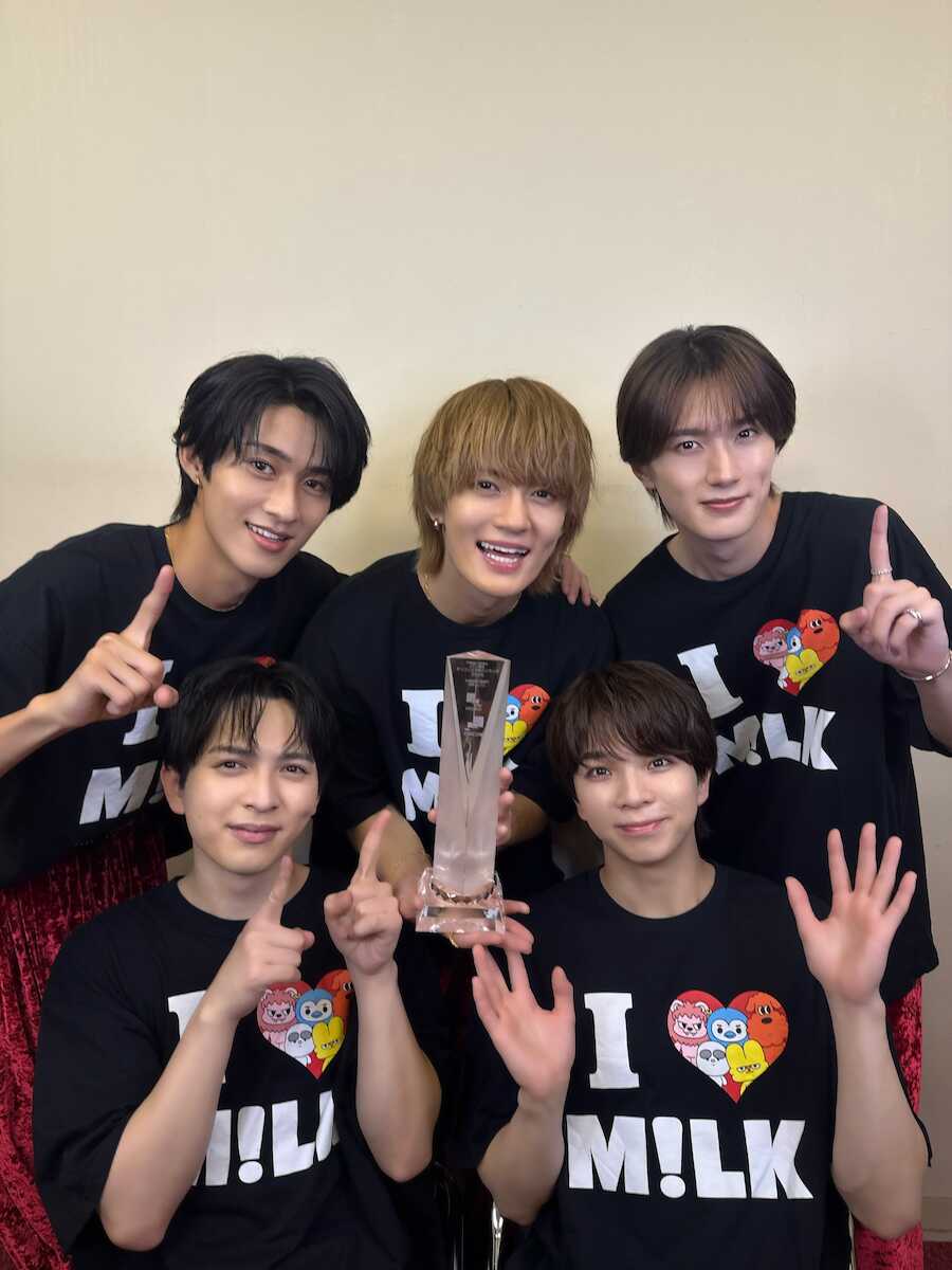 M!LK、オリコン上半期合算シングル1位の快挙!初の獲得に「爆裂うれしすぎて滅!」とリーダー吉田も歓喜