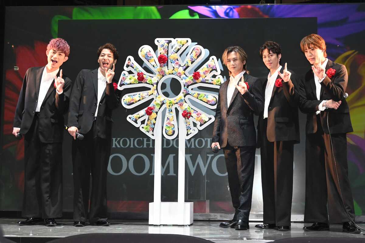 堂本光一×ふぉ~ゆ~、東京ジョイポリス30周年を祝う豪華コラボ!光一が書き下ろした記念曲も披露