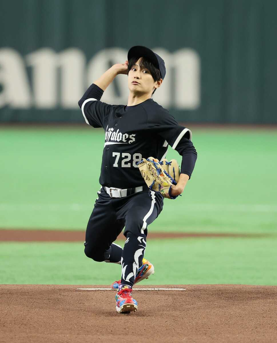 藤原丈一郎、T-岡田&糸井嘉男氏を前に痛恨ワンバン「デカすぎてストライクゾーンが…」と爆笑弁明