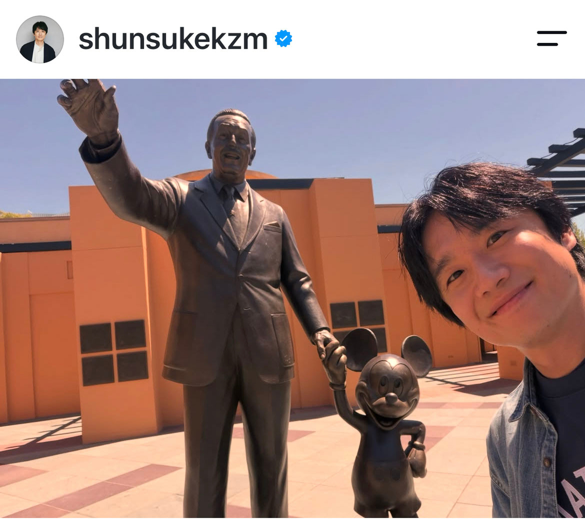 風間俊介「あー、びっくり」 米国で「古のあだ名」で呼ばれ振り返ると…“旧友”との遭遇報告に大反響